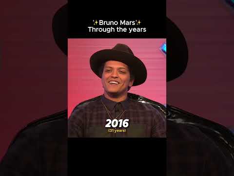 Bruno Mars: BORN a SUPERSTAR!!😍❤️#brunomars #fyp #trending  #viralshorts #music #shorts #fypシ゚viral