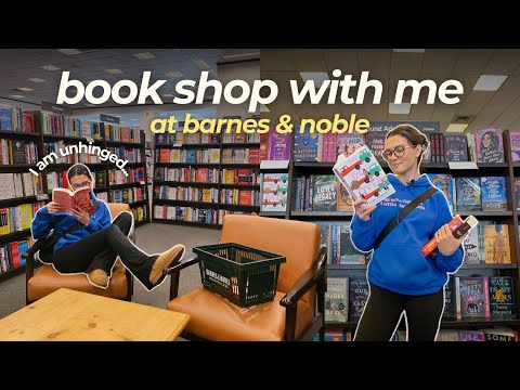 Cozy book shopping like we're on facetime | bookstore vlog