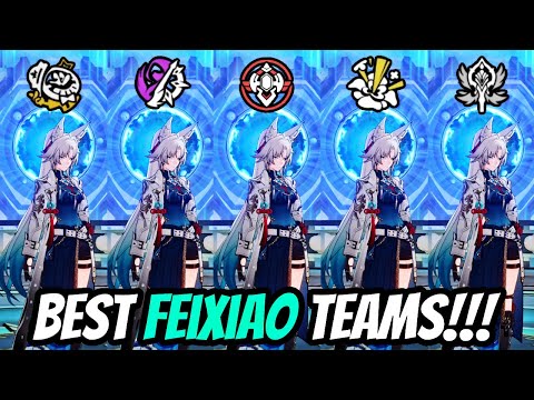 5 Variations of Best Feixiao Teams 🦊 | Honkai: Star Rail