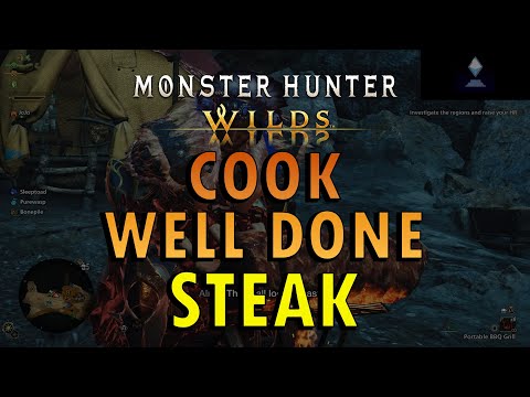 Monster Hunter Wilds - How to Cook a Well-Done Steak (Trophy Guide + Commentary) | "Mmm, So Tasty!"