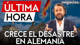 ÚLTIMA HORA | Crece el desastre en Alemania: el dato que muestra el hundimiento de la industria