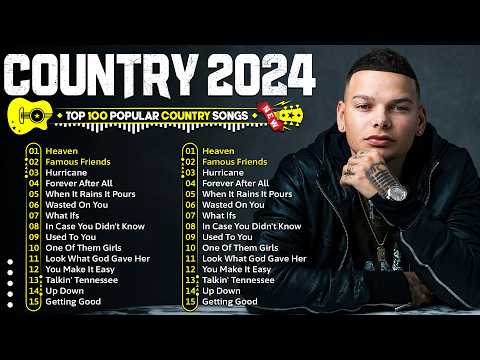 COUNTRY MUSIC 2024 🎁 Luke Bryan, Morgan Wallen, Luke Combs, Kane Brown, Brett Young, Chris Stapleton