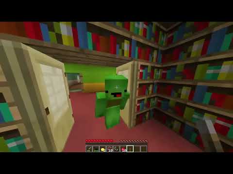 JJ and Mikey Survive 24 Hours in MONSTER ZOMBIE SCHOOL in Minecraft!   Maizen