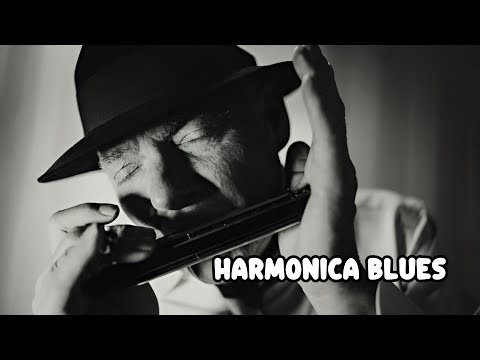 Harmonica Blues Instrumental BGM | To Work, Study relax sleep music