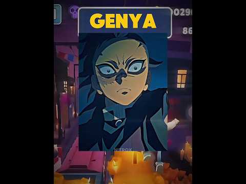 GENYA on SUBWAY SURFERS Trend 🤔🔥 | New TikTok Trend | #demonslayer #kny #anime #kimetsunoyaiba