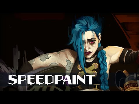 Arcane | Jinx SPEEDPAINT