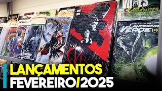 CHEGOU NA COMIC SHOP | Quadrinhos de fevereiro de 2025