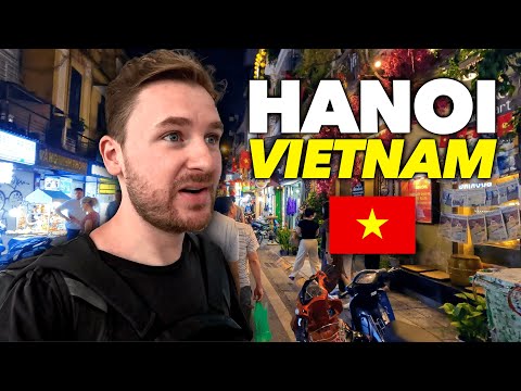 First Day in HANOI 🇻🇳 Vietnam is UNREAL