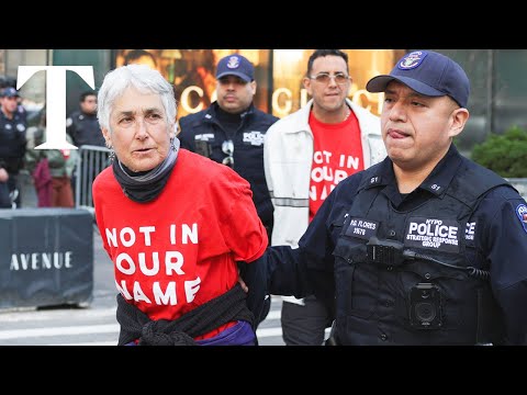 LIVE: Protesters storm Trump Tower in New York