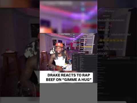 Kai Cenat Reacts to Drake "Gimme A Hug"