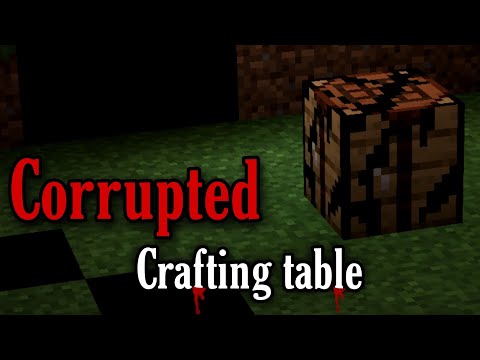 If your Crafting Table started moving, Check your antivirus! (Minecraft Creepypasta)