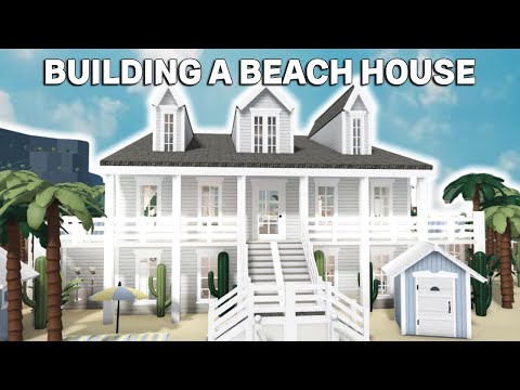 BUILDING A BLOXBURG BEACH HOUSE