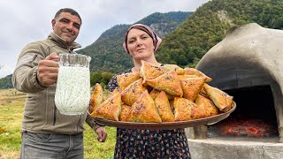 We Cooked Crispy Samosa Like in Uzbekistan! That Crunchy Samsa Sounds Wonderful