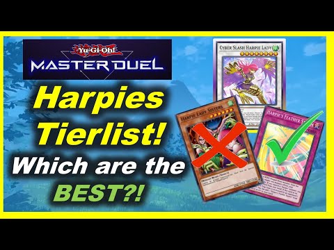 The ULTIMATE 2022 Harpie Lady Tierlist! - Yugioh Master Duel: Harpies Tierlist