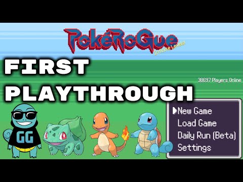 FIRST TIME PLAYING POKEROGUE!! Pokemon Battle Gauntlet!