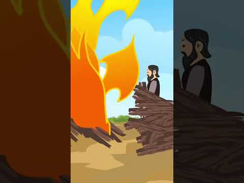 Prophet Ibrahim (AS) and the Fire | Prophet Stories In English |#shorts #islamicvideo #quranstories