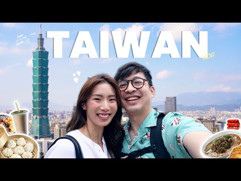 TAIWAN VLOG | what to eat, night markets & our pre-wedding shoot!