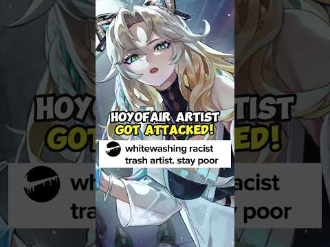 Hoyofair Artist Got Attacked Over Official Art!