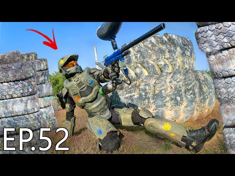 Master Chief Plays PAINTBALL | Living With Chief Ep.52