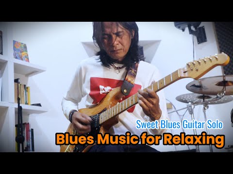 Sweet Blues Guitar Solo - Soothing Ballads Guitar Blues Music for Relaxing