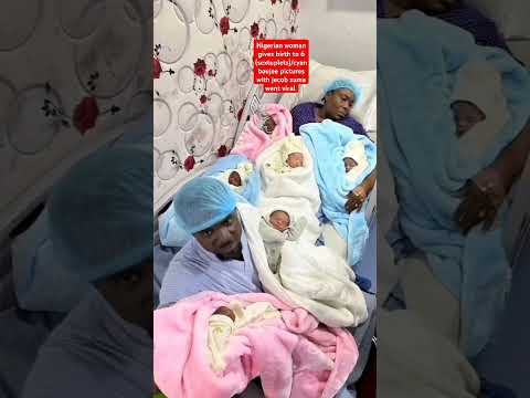 Nigerian woman gives birth to 6 (sextuplets)