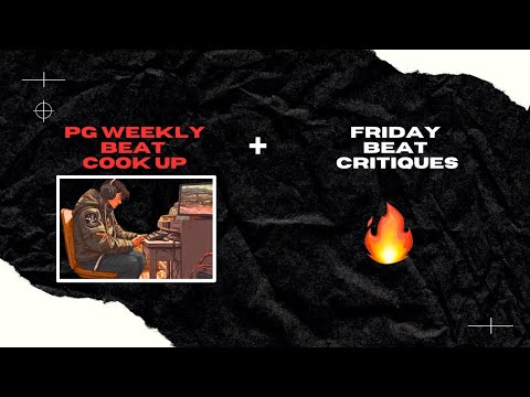 Axlibeats Making 🔥 Beats With PG Weekly 037 + BEAT CRITIQUES 🔥