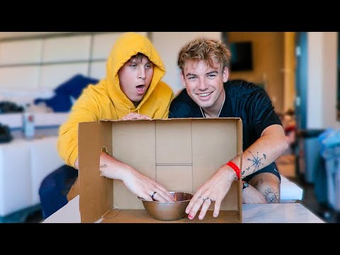 WHATS IN THE BOX CHALLENGE!!!