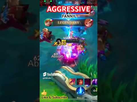 MLBB Fanny gameplay #mobilelegends #fannydominance #mlbbshorts #mlbb #fannyplays #fannynewbuild