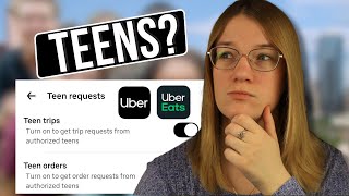 What You NEED To Know About Uber For Teens (Rideshare/UberX & Food Deliveries)