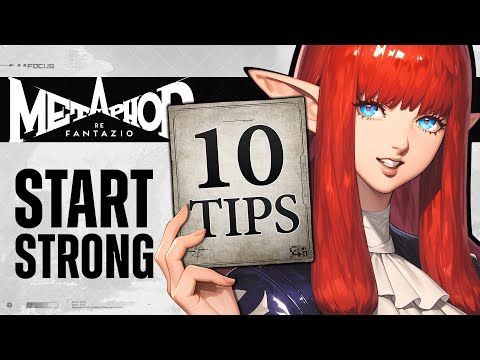 SAVE Your Precious TIME! 10 More Essential Game CHANGING TIPS in Metaphor Refantazio, Beginner Guide