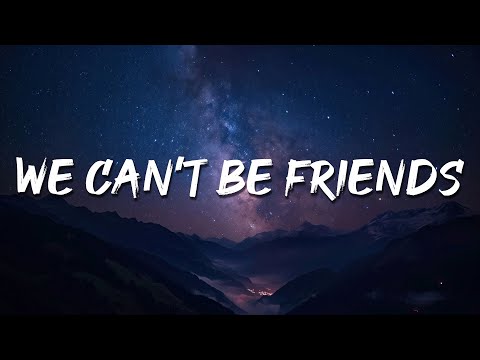 Ariana Grande - we can't be friends (Lyrics) || Marshmello, Justin Beiber,...