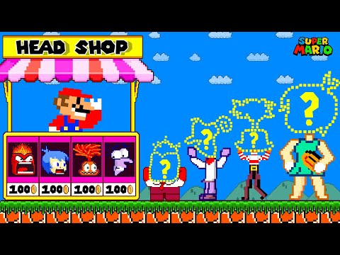 Mario Open Head Shop All The Characters Inside Out 2 | Game Animation