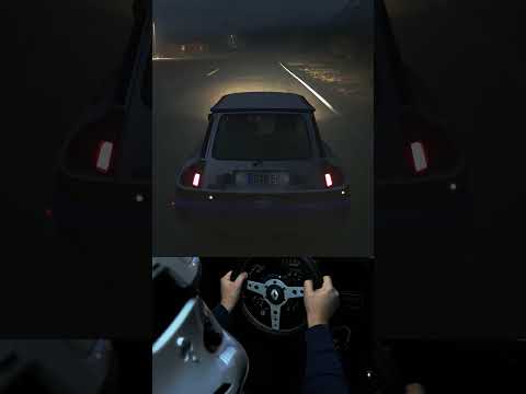 𝐍𝐈𝐆𝐇𝐓 𝐃𝐑𝐈𝐕𝐄 | Sad Hours in Forza | Renault Turbo 5 #shorts