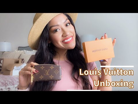 LOUIS VUITTON KEY POUCH UNBOXING | Hard to find item!