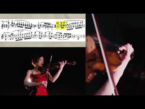 #Paganini #Caprice24 Fingers&Sheet Music 🎻 by violinist Ji-Hae Park