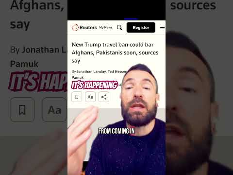 New Travel Ban is coming: Afghanistan and Pakistan first