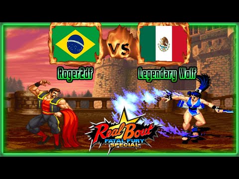 Real Bout Fatal Fury Special - Roger2df (BRA) VS (MEX) Legendary Wolf [rbffspec] [Fightcade] [FT10]