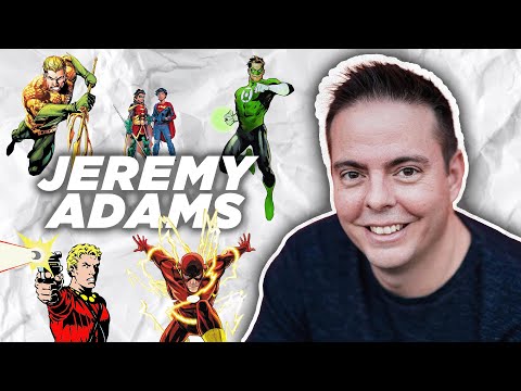 JEREMY ADAMS Talks Aquaman, Green Lantern & Redeeming Wally West (Full Interview)