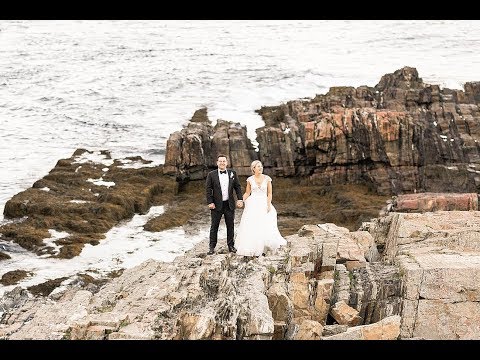 Christina & Brad's Cliff House Wedding