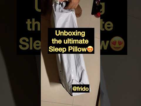 Frido Sleep Pillow Unboxing & Review😍#frido #sleep #goodsleep #selfcare #explorepage #trending