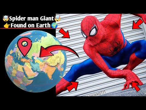 🤯I FOUND spider man Real life On google earth and google map 🌍#longvideo #earthpromax