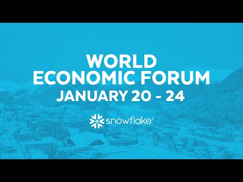 Snowflake At 2025 World Economic Forum