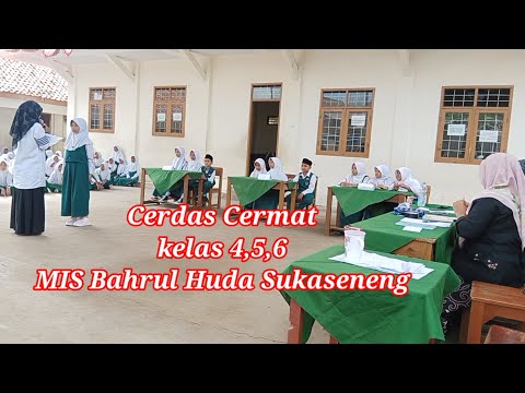 cerdas cermat kelas 4,5,6 MIS Bahrul Huda Sukaseneng @nurazizahmubarok