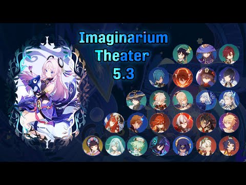 Citlali C0 - Imaginarium Theater 5.3 All Acts - Visionary Mode (10 Stars) | Genshin Impact