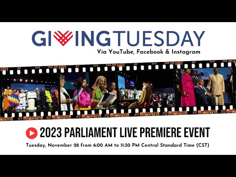 #GivingTuesday Live Premiere Event | Part II: 2023 Parliament of the World's Religions