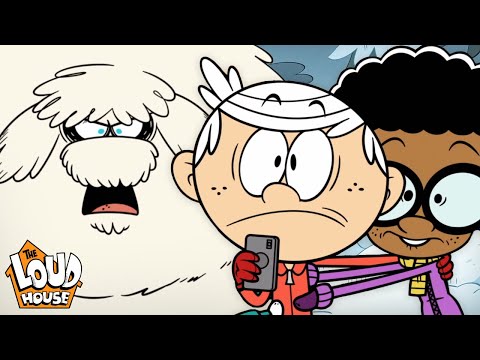 Lincoln & Clyde Face the Abominable Snowman! ❄️ | "Snow News Day" Full Scene | The Loud House