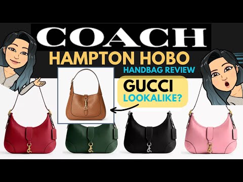 ❗❗❗COACH HAMPTON HOBO  BAG REVIEW ❗❗❗ COACH HAMPTON BAG COACH SHOPPING COACH BAG REVIEW GUCCI JACKIE