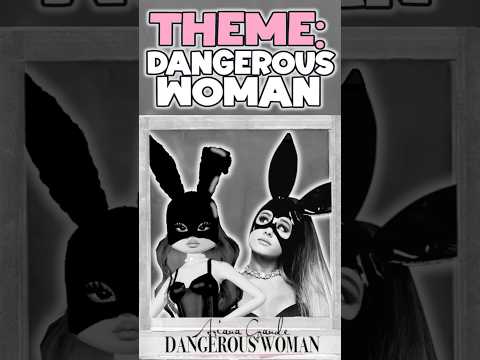 Theme: DANGEROUS WOMAN 🖤❓COMMENT Your Favorite Ariana Grande Song❓ #dti #roblox