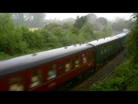 Oliver Cromwell approaching Trowbridge, 6th August 2009, 6:20pm