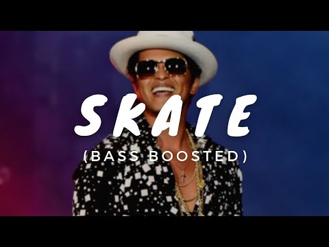 Bruno Mars - Skate (Bass Boosted - 4D Audio)